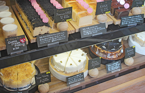 チーズケーキkaka About 博多 大名にあるチーズケーキ専門店kaka